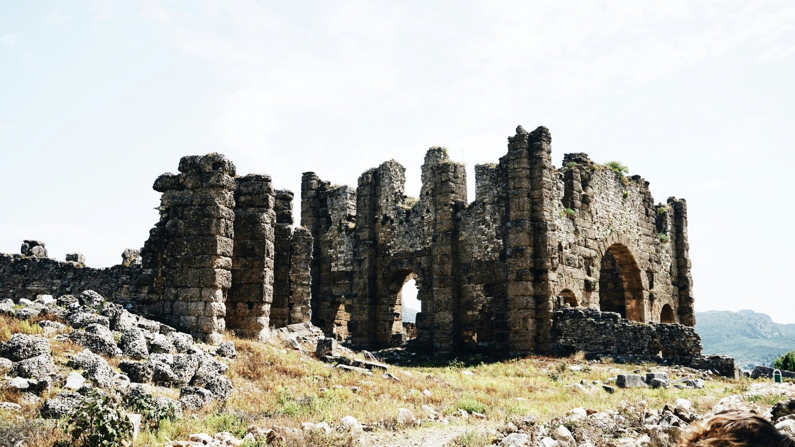 ruins during daytime